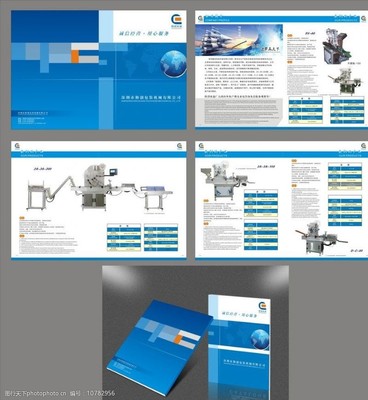 自动化包装的得力助手 贴标机图片素材与包装机械的视觉呈现